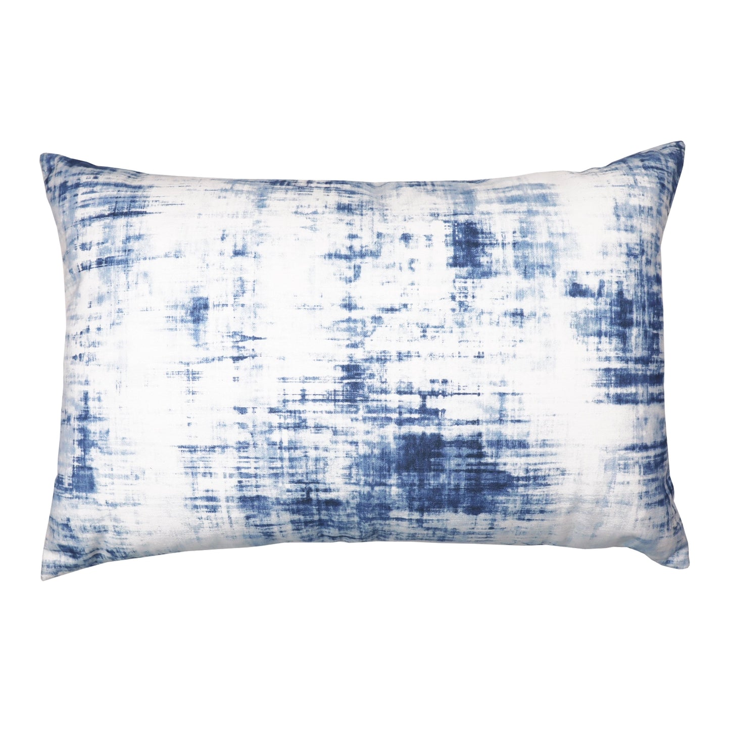 DECORATIVE PILLOW - white and blue