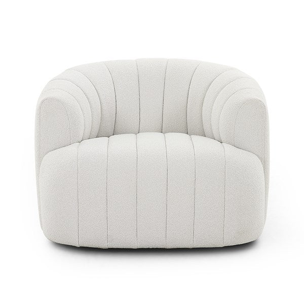 BOUCLE SWIVEL CHAIR