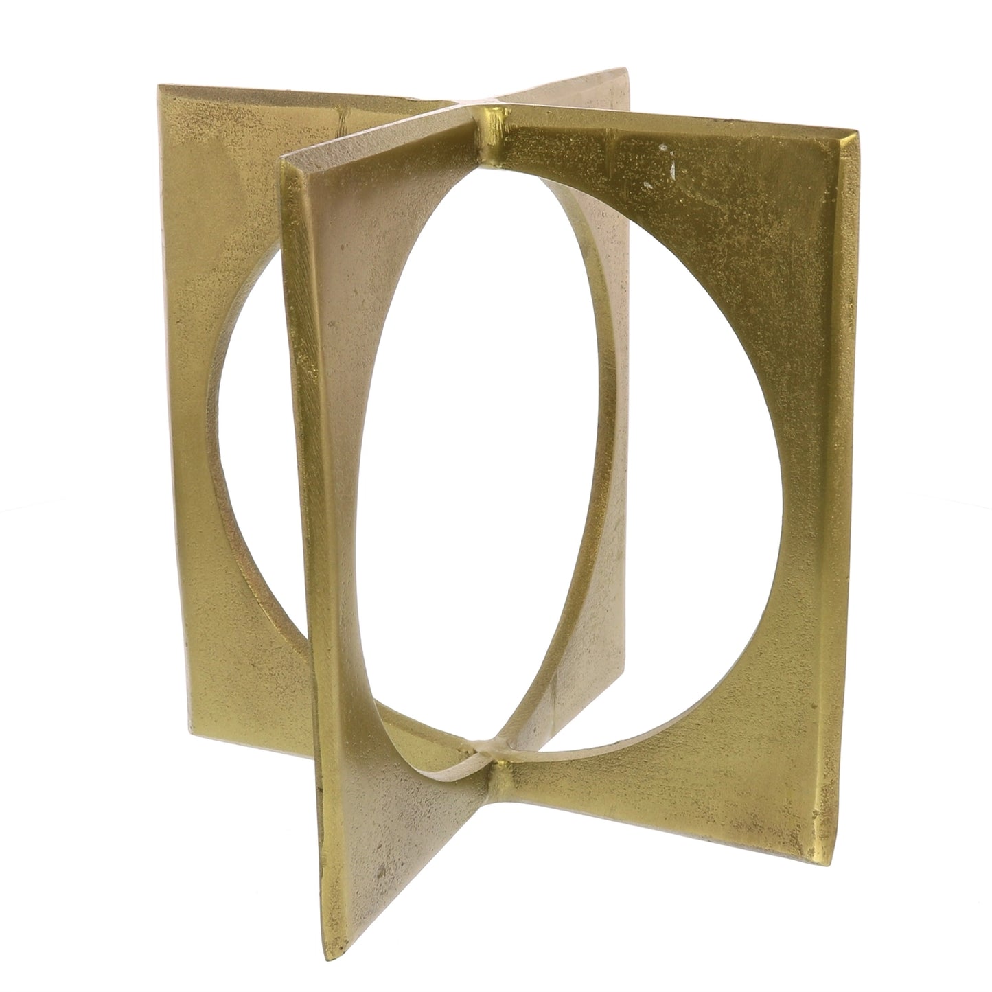 BRASS CIRCLE SCULPTURE