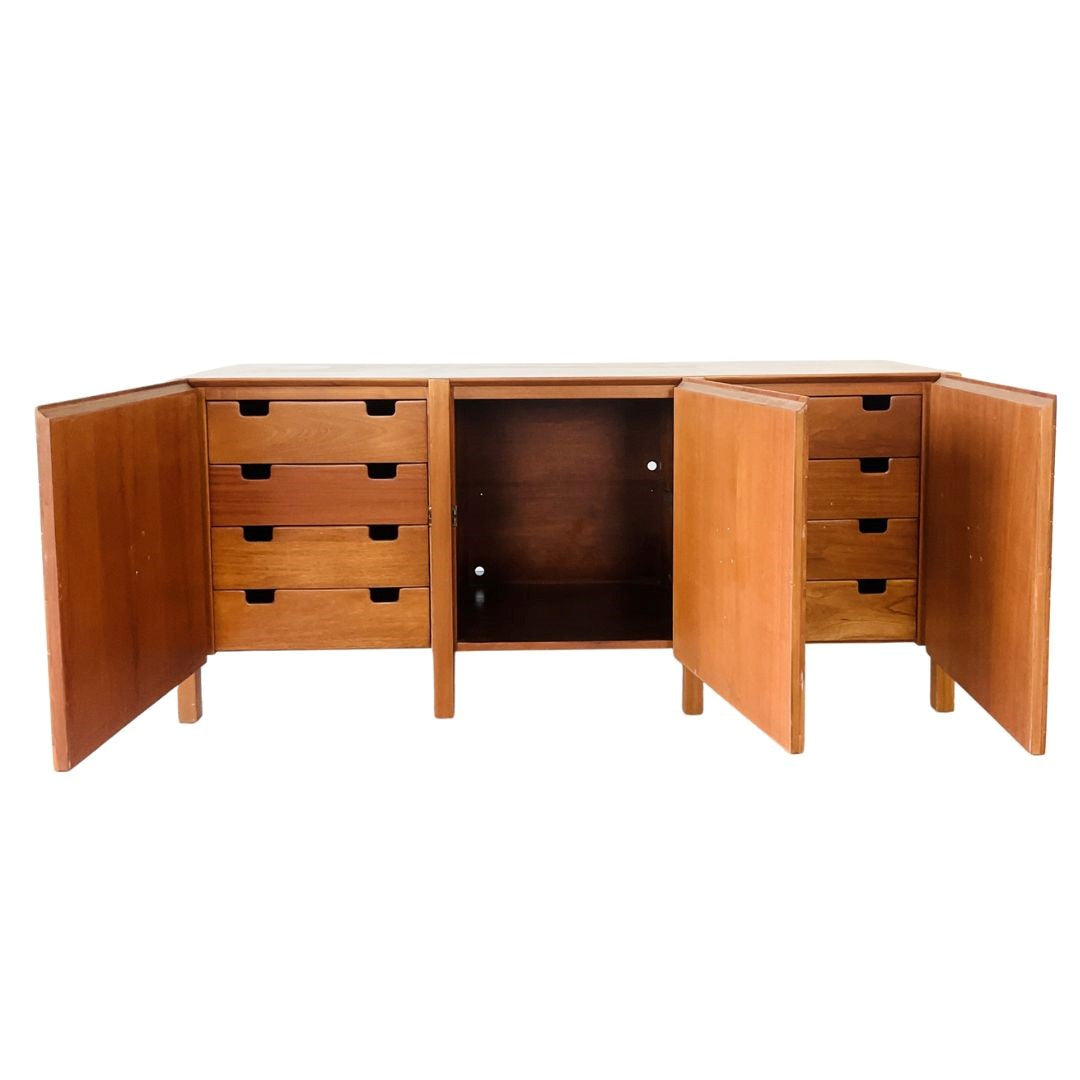 MID CENTURY CREDENZA CABINET By Edmond J Spence