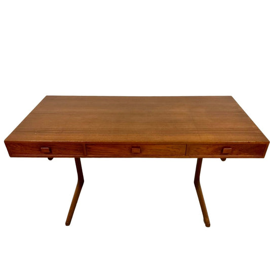 MID CENTURY WOODEN DESK