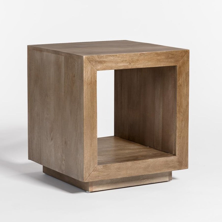 LIGHT ASH END TABLE