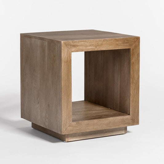 LIGHT ASH END TABLE