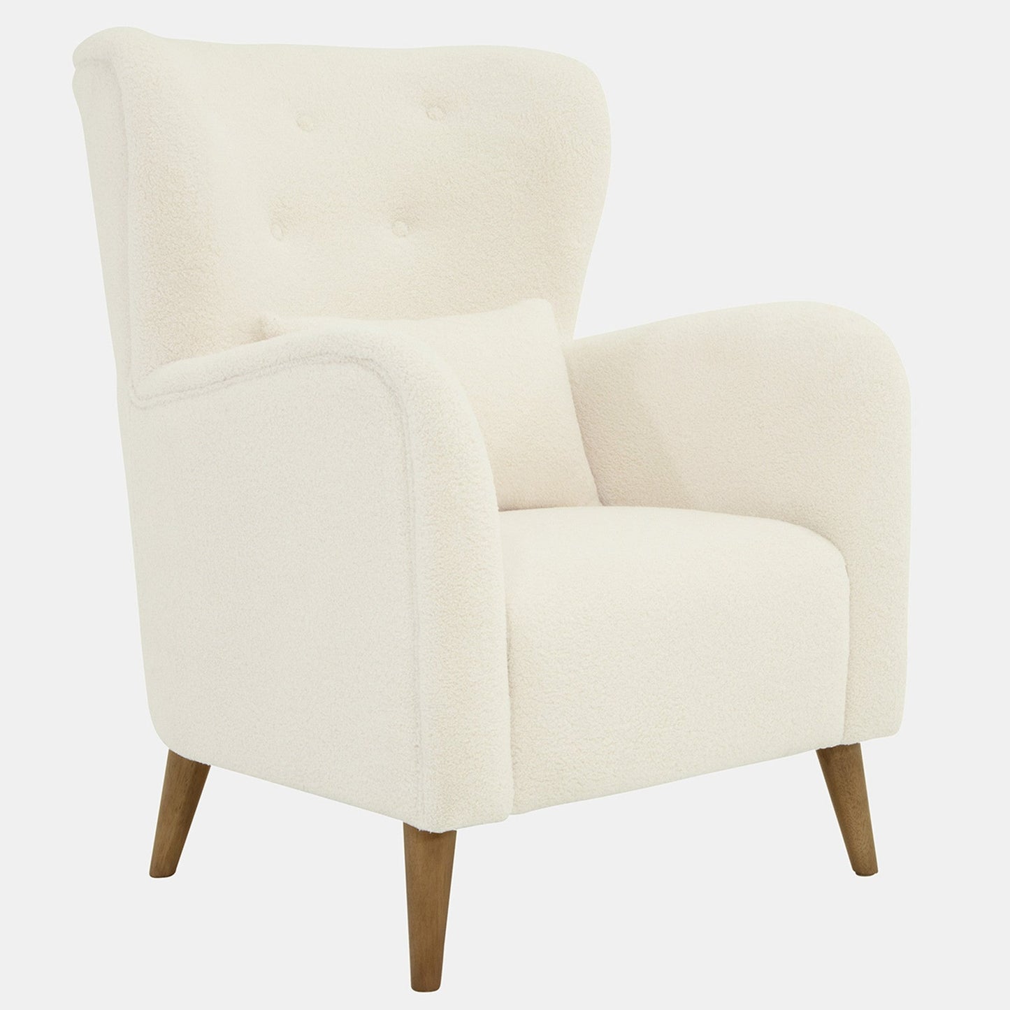 IVORY ARM CHAIR