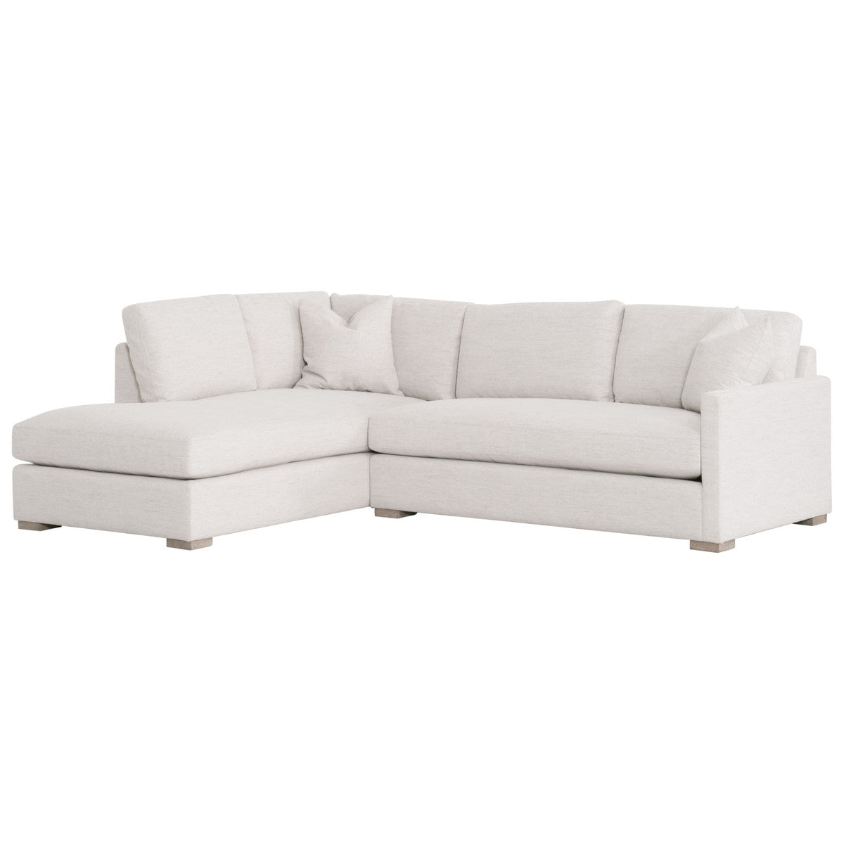 CALDER SLIM ARM LF SECTIONAL