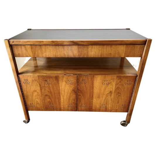 1960s MERTON GERSHUN ROLLING BAR