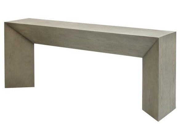 GREY LATTE CONSOLE TABLE