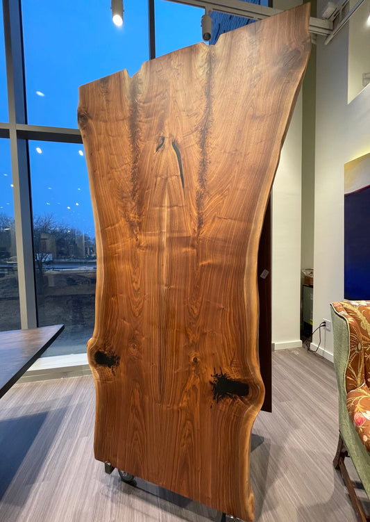 BLACK WALNUT BOOKMATCH TABLE TOP