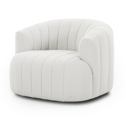 BOUCLE SWIVEL CHAIR