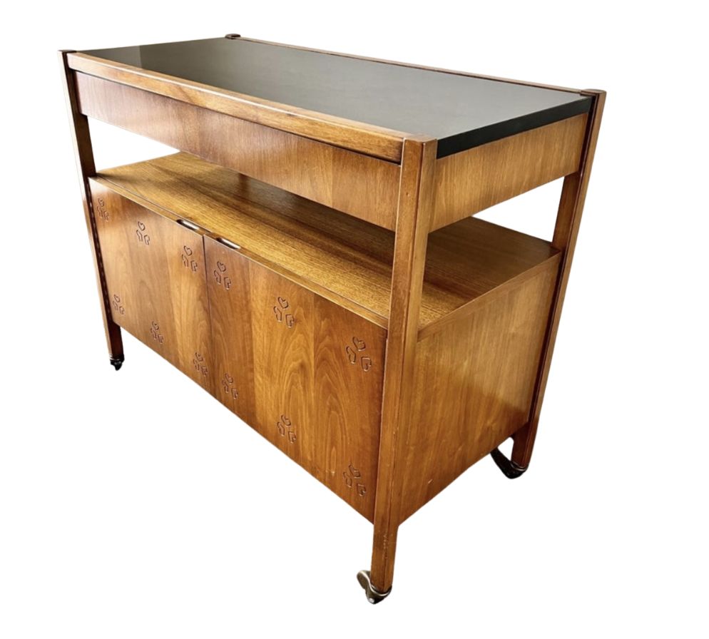 1960s MERTON GERSHUN ROLLING BAR