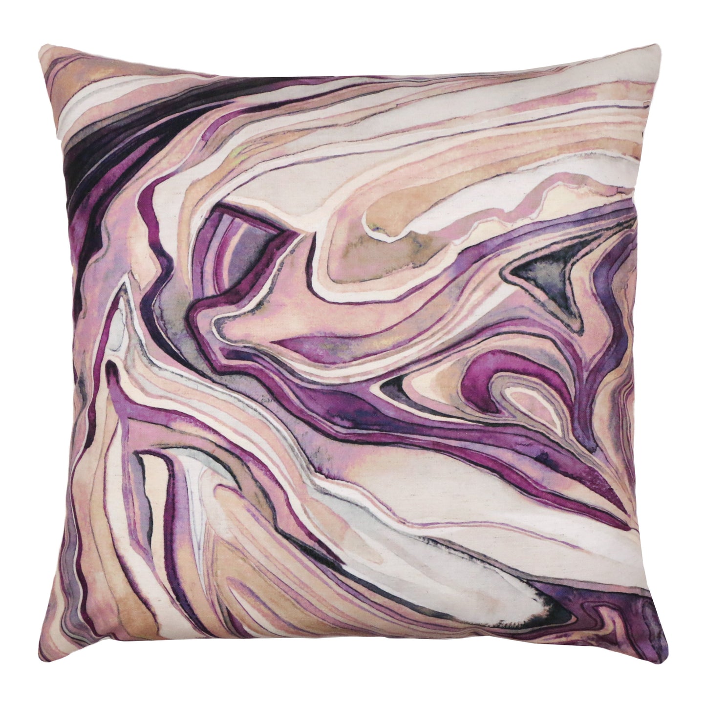 DECORATIVE PILLOW - purple and pink