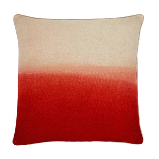 DECORATIVE PILLOW - red and white