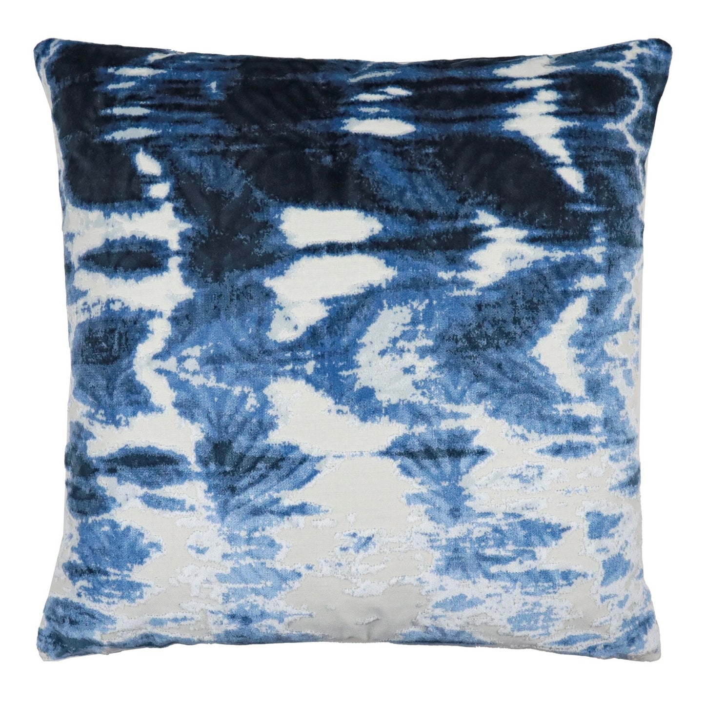 DECORATIVE PILLOW - blue and white